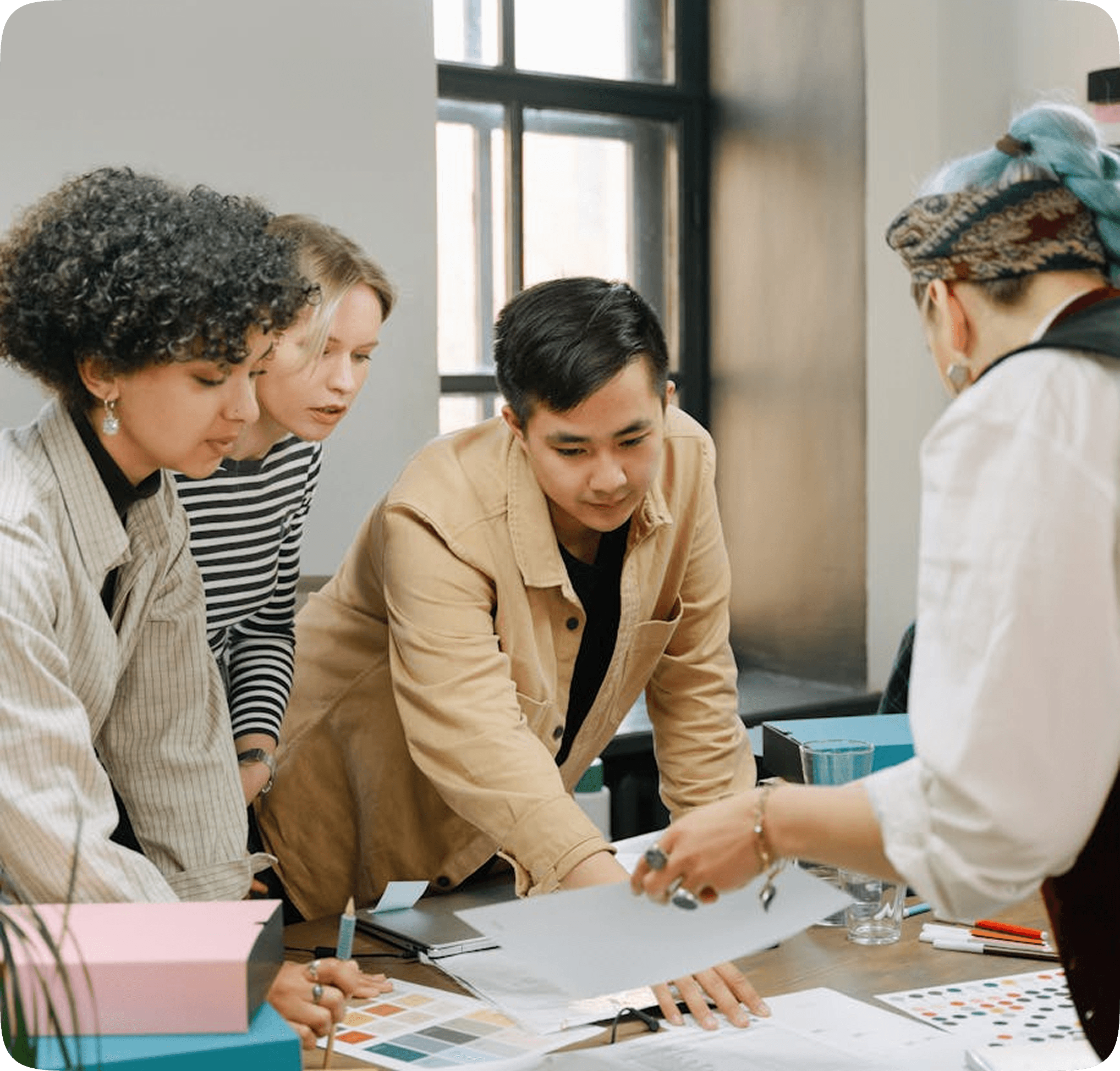 Zencloud team collaborating