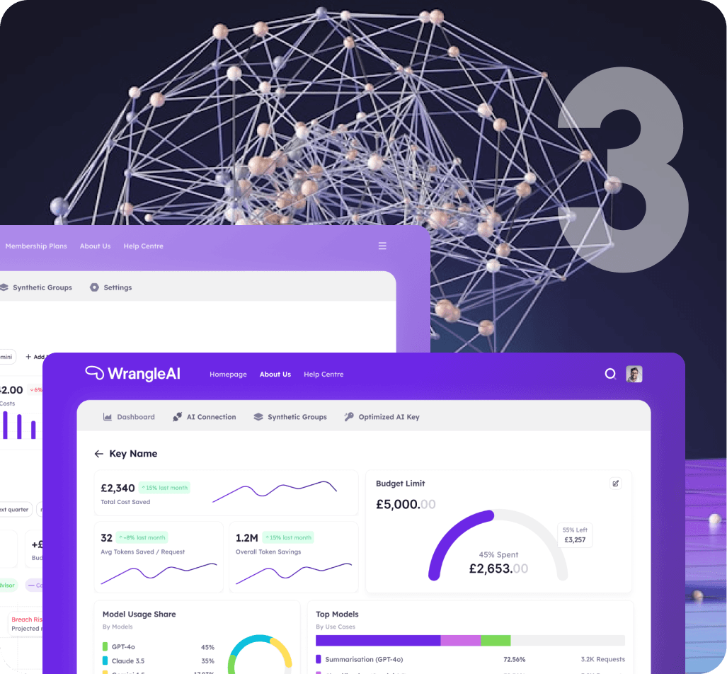 WrangleAI platform interface